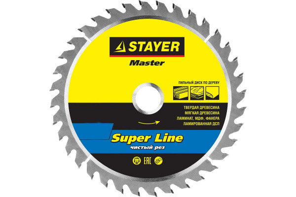 Диск пильный по дереву STAYER EXPERT 160 x 30/20мм 48T, точный рез