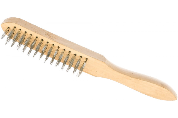 Щётка метал. 4-х рядная SPARTA