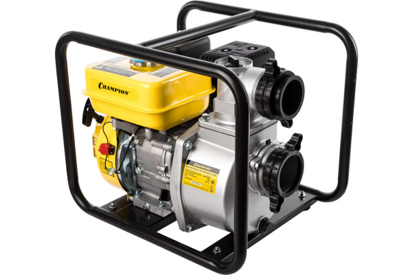 Мотопомпа Champion GP80 (3" 1000л/мин 8/26м 7лс 3,6л 24,4кг)