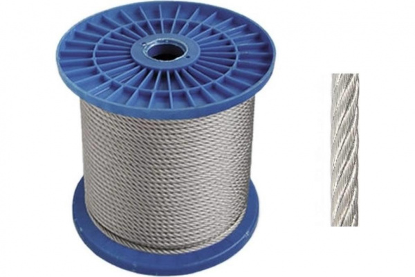 Трос оцинкованный DIN3055, 3мм (250м)