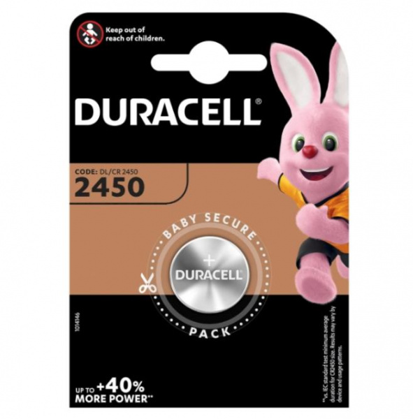 Элемент питания CR2450 Duracell