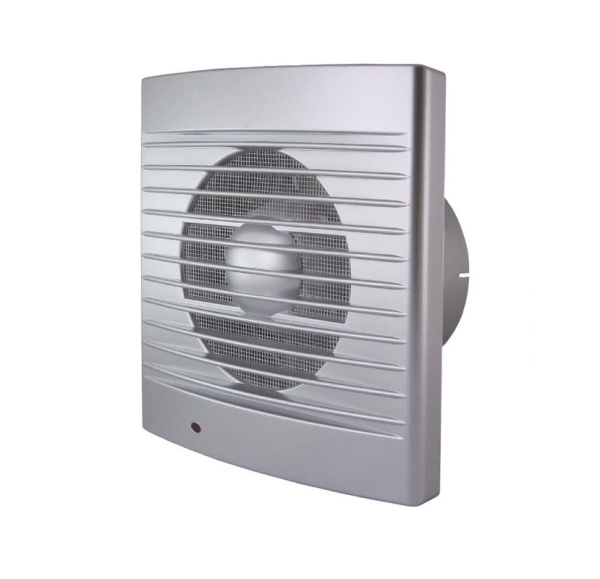 Вентилятор бытовой настенный 100 С-5, серебро TDM