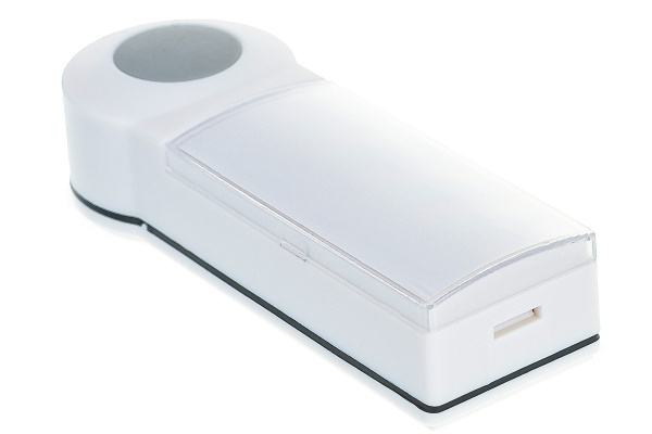 Кнопка СВЕТОЗАР для звонка, с индикацией включения, цвет белый, 220В (58307)