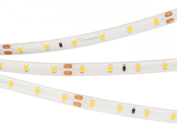 Светодиодная лента герметичная RTW-SE-A60-8mm 24V Day4000 (4.8 W/m, IP65, 2835, 5m) Arlight
