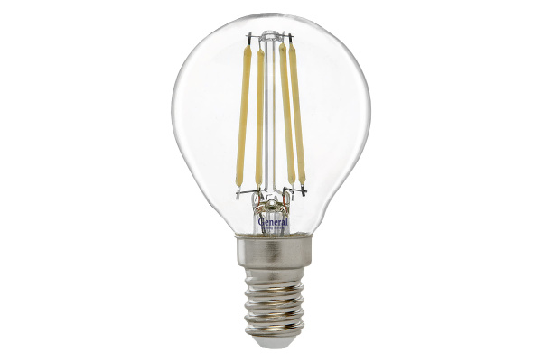 Лампа светодиодная General Filament Шар 7Вт E14 2700K