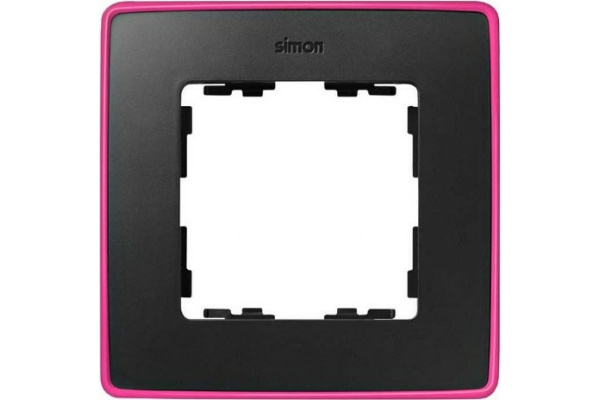 Рамка Графит/Розовый 1П (Неон) Detail82