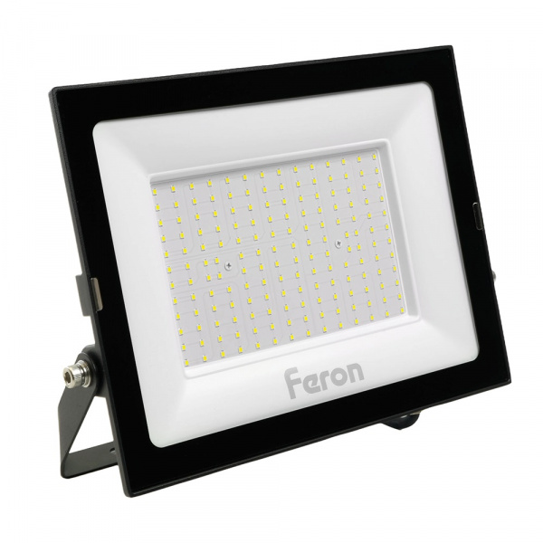 Прожектор светодиодный Feron 150W(14250Lm) LL-923 2835SMD 4000К IP65 черный 350x318x42280x253x40