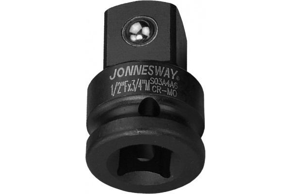 Адаптер S03A4A6 для ударного инструмента F-1/2", 3/4" Jonnesway 48470