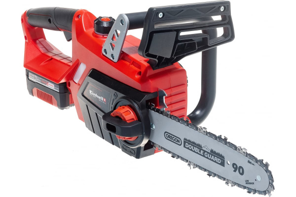 Пила цепная аккумуляторная Einhell PXC GE-LC 18 Li, 18В, шина 25см, 1х3.0Ач, ЗУ