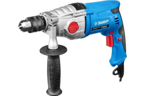 Дрель ударная 1100Вт 2-х скоростная Профессионал ЗУБР