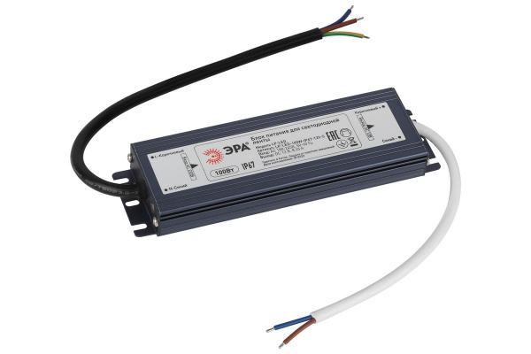 Блок питания ЭРА для светодиодной ленты LP-LED 12V 100W IP67 182х52х20 slim 61138