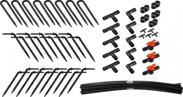 Расширительный комплект для системы капельного полива от емкости, на 20 растений GRINDA