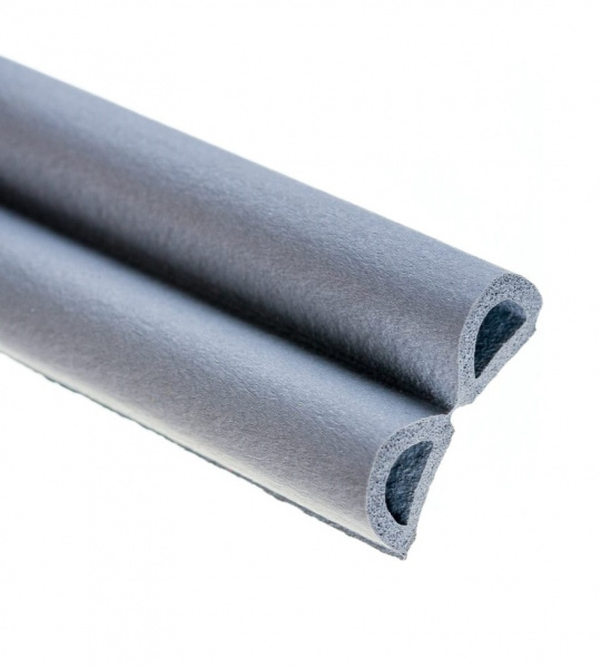 Уплотнитель D100 Sila Home СЕРЫЙ 9х7,4мм