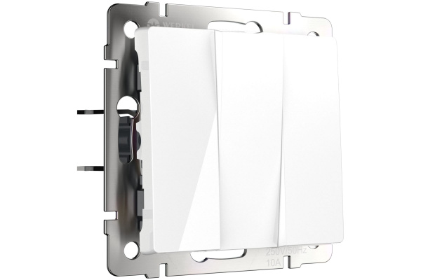 Выключатель Белый 3кл СУ Werkel