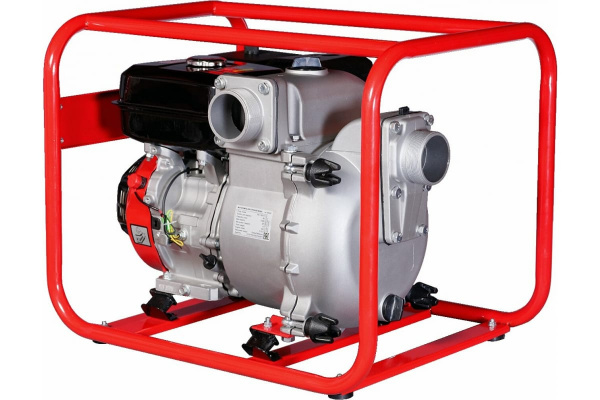 Мотопомпа FUBAG PG1300Т сильногрязн. вода (1300л/мин,9л/с,всас 8м,напор 26м,вх/вых 3"/80мм) 62кг