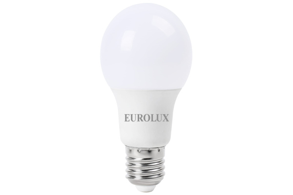 Лампа светодиодная Eurolux LL-E-A60-11W-230-4K-E27 (груша, 11Вт, нейтр., Е27)