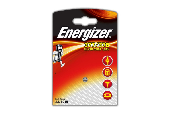 Элемент питания 377-376MZ.Z1 HG SILV OXIDE Energizer