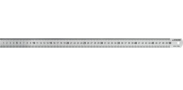 Линейка нержавеющая STAYER 0,5 м