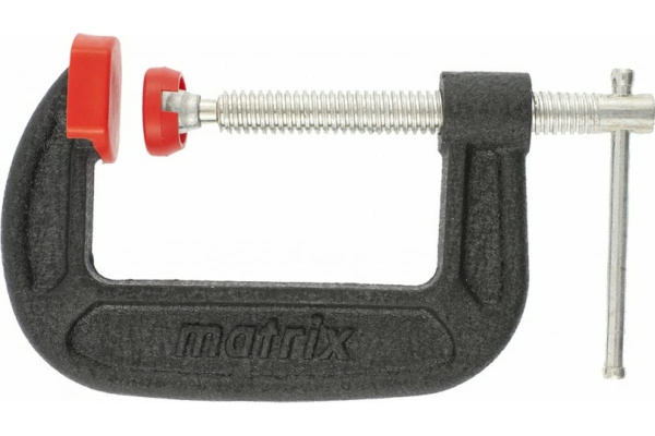 Струбцина G-образная 125х130х225мм MATRIX