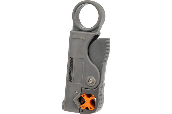 Инструмент для зачистки коаксиального кабеля RG-58, RG-59, RG-6 Premier