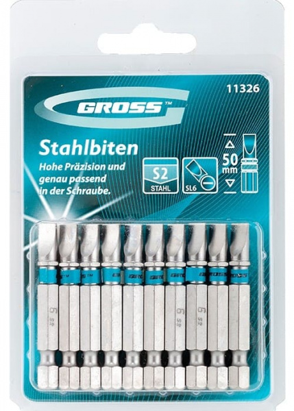 Бита SL6 50мм Gross