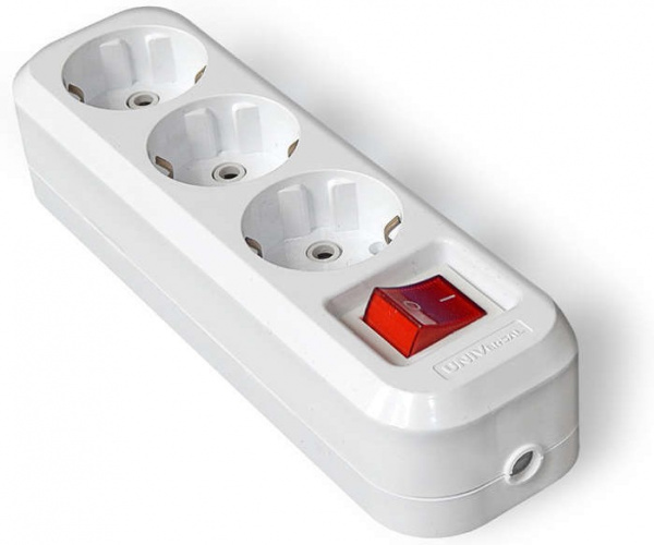 Колодка 3ОП 16А  з/к с выкл. S303