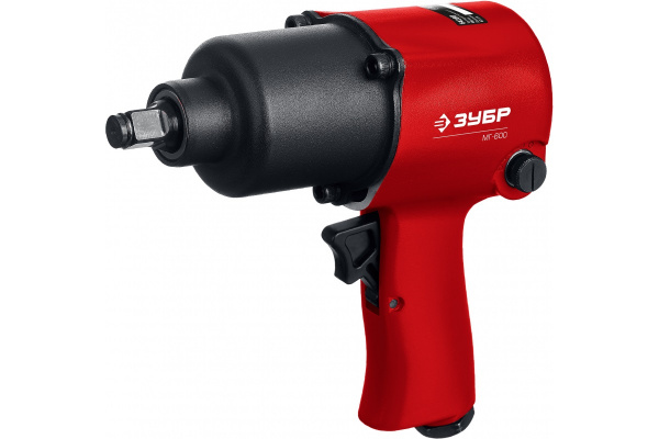 Ударный пневматический гайковерт ЗУБР МГ-600, 1/2”, 600 Н-м (64280)