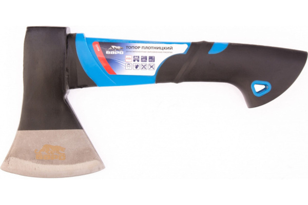 Топор плотницкий обрезининая рукоять 450гр Барс