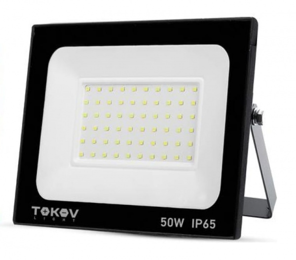 Прожектор светодиодный TOKOV ELECTRIC 50Вт, 3400Лм, IP65, 6500K