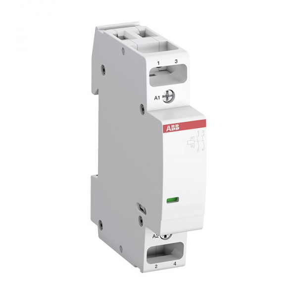 Контактор ESB20-20N-06 модульный (20А АС-1, 2НО) катушка 230В ABB