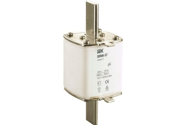 Плавкая вставка предохранителя ППНИ-37 габарит 2 160А IEK