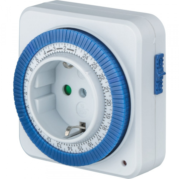 Таймер розет. электромех. NTR-A-S02-WH Navigator (61558)