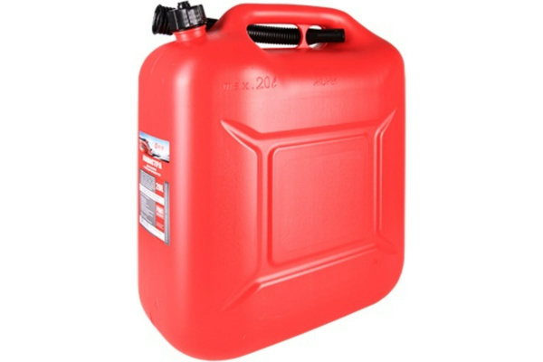 Канистра для ГСМ пластиковая  10л (с крышкой и лейкой) BRAIT