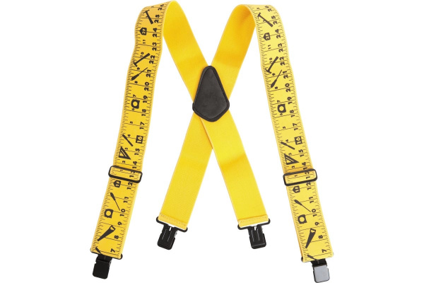 Подтяжки kwb эластичные жёлтые, 100х5см