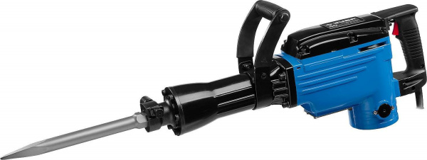 Молоток отбойный "Бетонолом", ЗУБР Профессионал ЗМ-40-1700 К, HEX30, 40 Дж, 17 кг, 1400 уд/мин, 1700