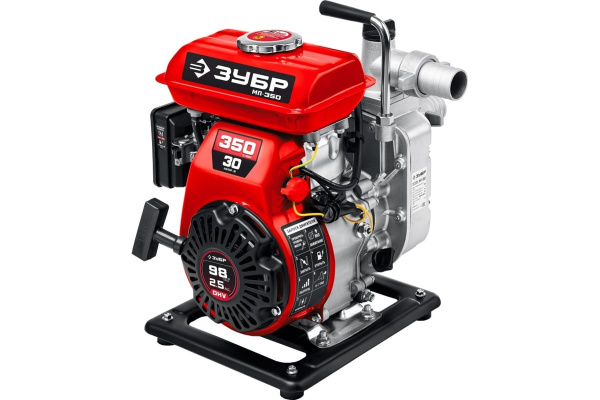 Мотопомпа бензиновая ЗУБР 350 л/мин (МП-350)
