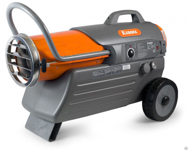 Пушка тепловая дизельная Kerona KFA-125T DGP 29,5кВт (керосин/диз.топливо)