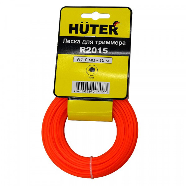 Леска для тримера круг 2мм 15м R2015 Huter