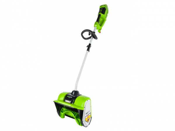 Снегоуборщик аккумуляторный Greenworks GD40SS, 40V, 30 см, бесщеточный, без АКБ и ЗУ