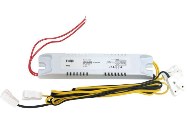 Балласт 2х18 с крепежами и патронами EB53 Feron