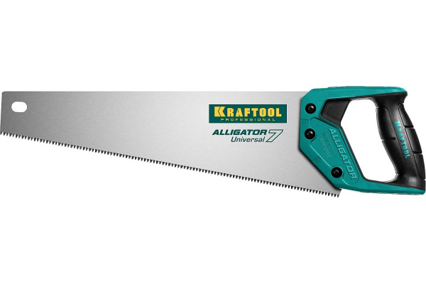 Ножовка универсальная  KRAFTOOL Alligator Universal 7 400 мм (15004-40)