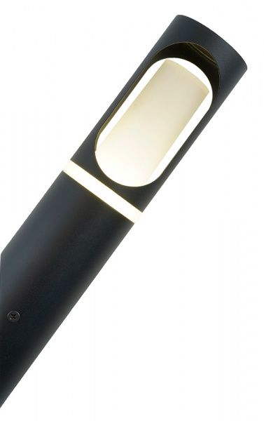 Светильник уличный Feron на стену, вверх, 15W, 230V, GU10, черный, 60х280мм, DH1121, Сидней