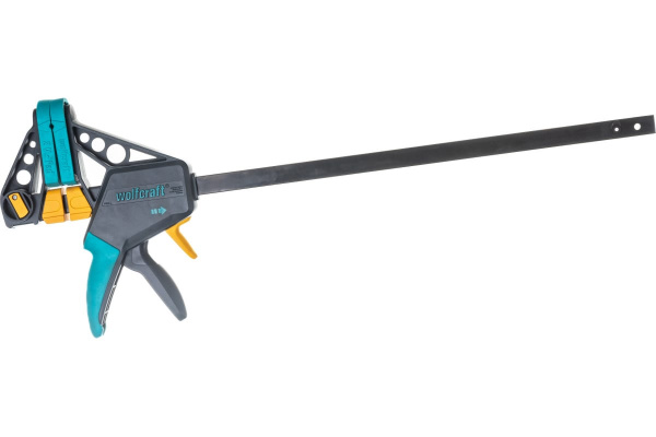 Струбцина быстрозажимная Wolfcraft проф (диапазон зажима/распора 450/710мм)