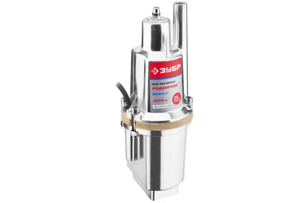 Насос вибрационный "Родничок" ЗУБР ЗНВП-300-25_М2 25м 225Вт 24л/мин