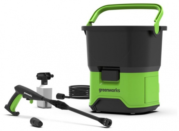 Мойка высокого давления аккумуляторная Greenworks GDC60, 60V, без АКБ и ЗУ