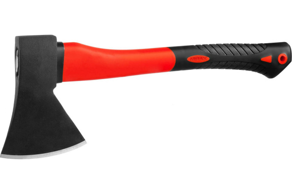Топор 1000 кованый с фиберглассовой рукояткой 380 мм (общий вес 1200 г) MIRAX