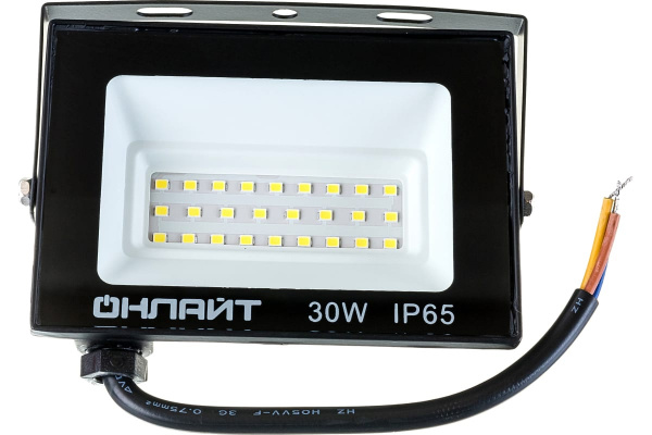 Прожектор светодиодный 30W 6000К IP65 ОНЛАЙТ