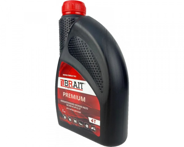 Присадка BRAIT PREMIUM  4-Т SAE 10W40 API SL/CF полусинтетическое 1л (01.08.2022)