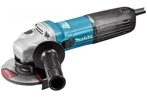Углошлифмашина/150 Makita  GA6040R (1100Вт, 9000об/мин, плав.пуск, круг 150х6х22мм) 2.5кг