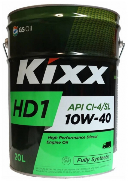 Масло моторное KIXX HD CI4 10W40 RUS 20L